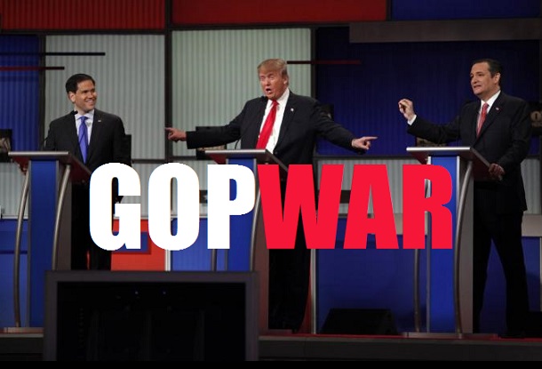 Blood Sport: GOP Presidential Race Takes Another Brutal Turn As 'Party Favorites' Tear Into Trump