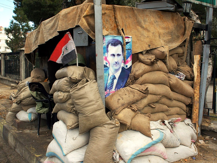 Assad and army