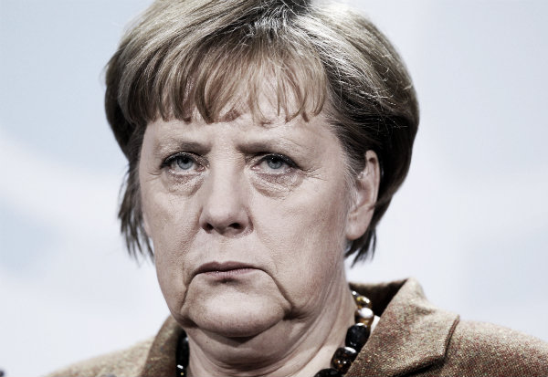 Merkel face