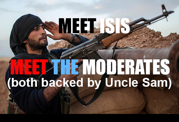 Proof: US and NATO-backed 'Rebels' Are NOT Fighting ISIS