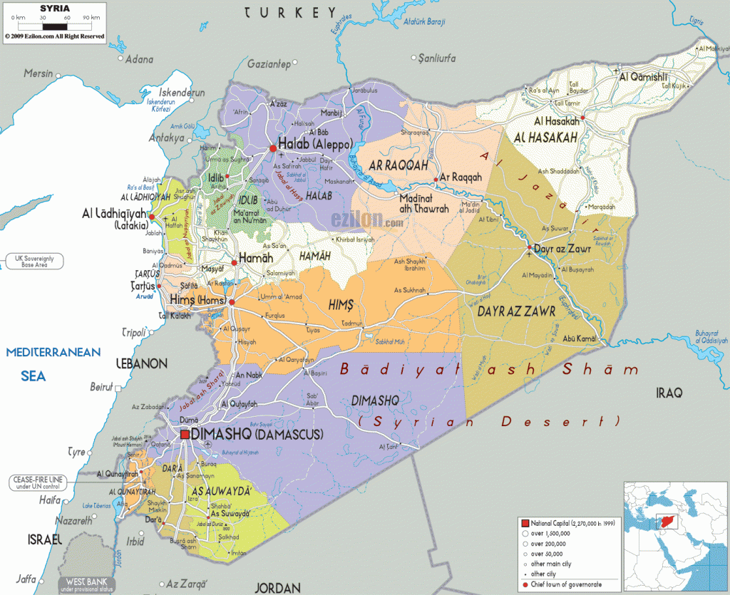 political-map-of-Syria