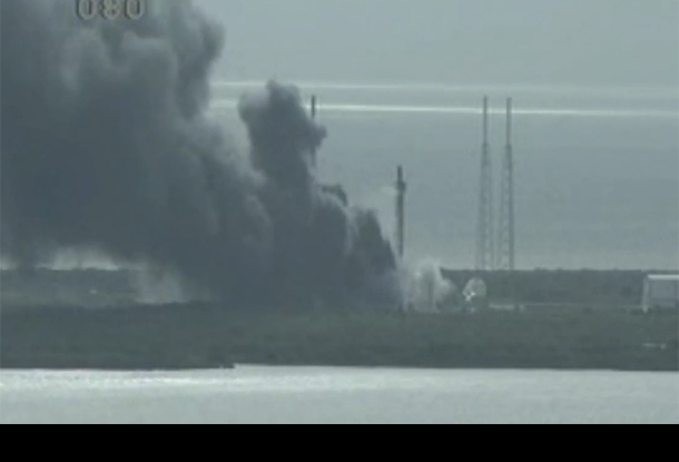 SpaceX: Explosion Rocks Launchpad at Firm's Cape Canaveral Facility in Florida