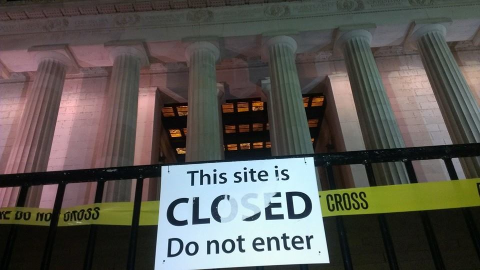 Lincoln Memorial_closed