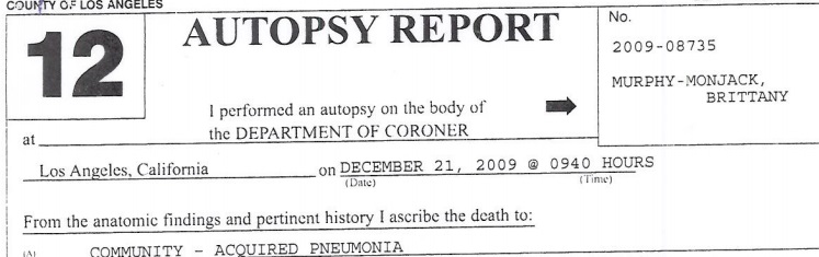 B.Murphy Autopsy