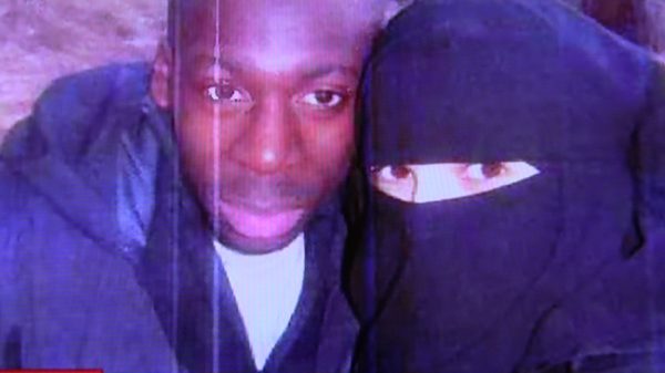 Terror Couple pictured together.