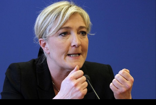 France's Le Pen Says Europe Migrant Crisis Is Same As 