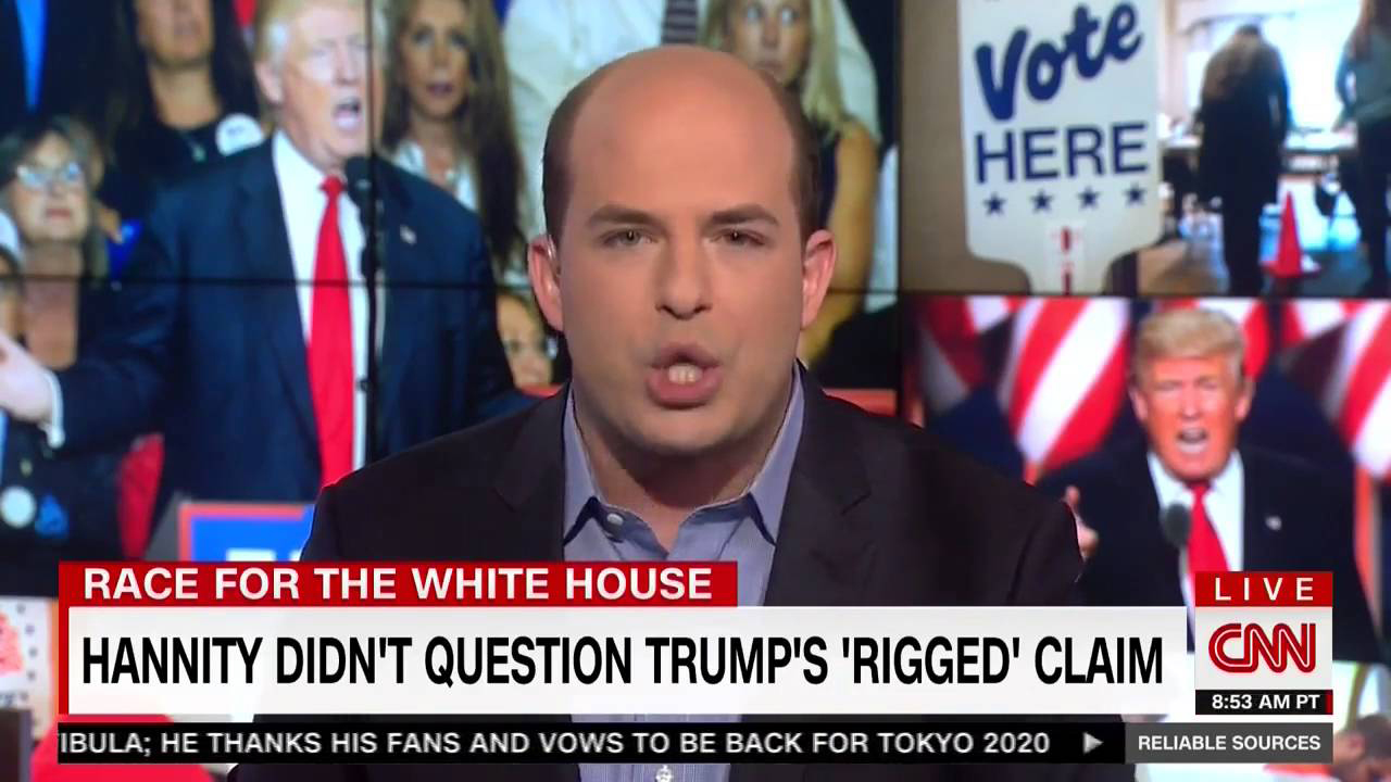 Not a Journalist: CNN's Brian Stelter Manages Clinton Health Cover-up ...