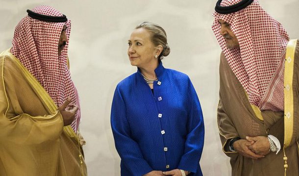 PAY-FOR-PLAY: The Clinton Foundation accepted millions of dollars in donations from the very Gulf states she knew were funding ISIS and Al Nusra terrorists.