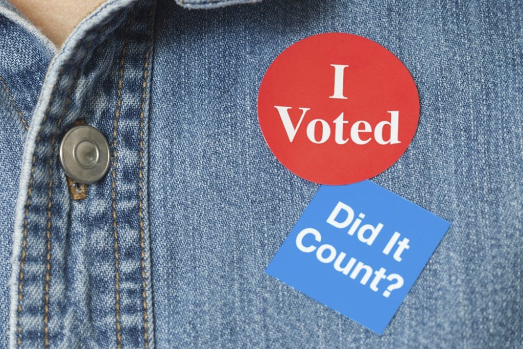 BLOG I voted did it count