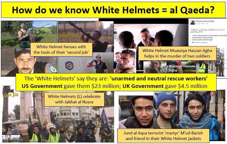 12 White Helmets Terrorists