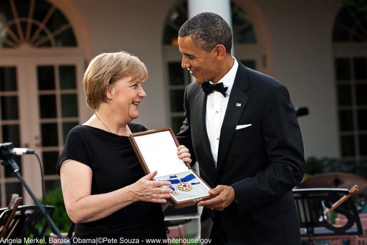 1 Bilderberg Angela Merkel and Barack-Obama