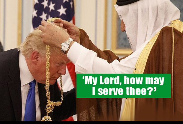 1 Donald Trump Saudi-King