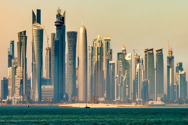 Doha-skyline-in-the-morning