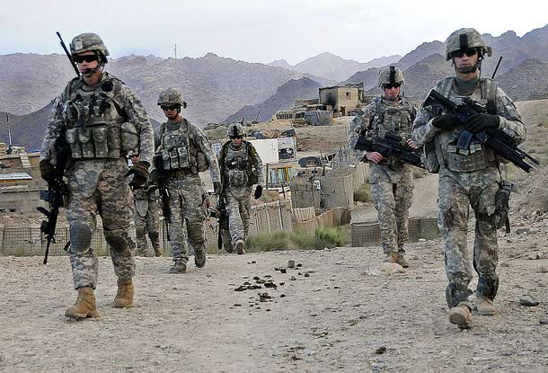 US Army Solidiers in Afghanistan