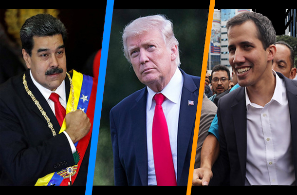 Maduro, Trump, Guaido