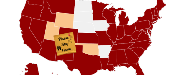 U.S. Statewide Lockdown Map