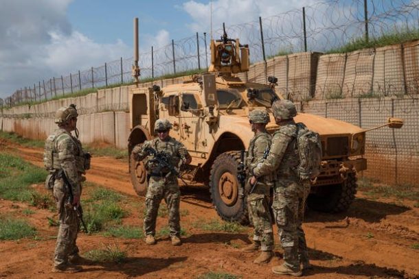 U.S. Army patrol in Somalia, December 2019. (Nick Kibbey/U.S. Air Force)