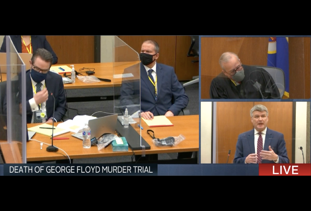 Live court room camera feed