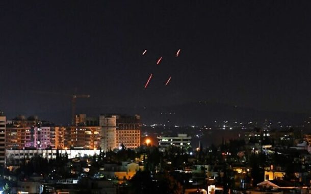 Israeli Airstrikes Hit Several Targets Across Syria / Syria reports some of the missiles were intercepted / by Jason Ditz