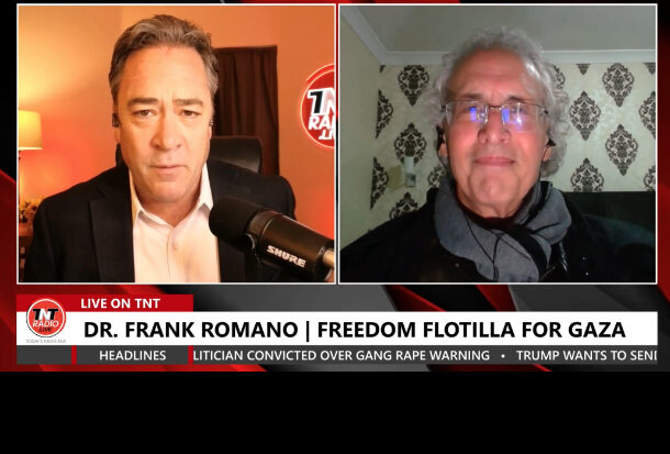 INTERVIEW: Dr Frank Romano – UPDATE:  Freedom Flotilla for Gaza