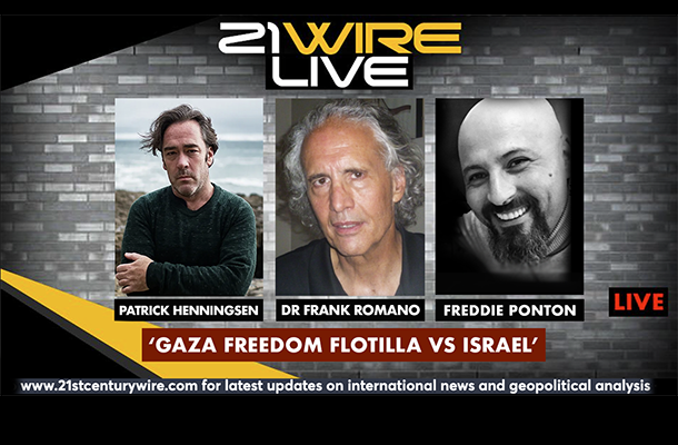 MIDWEEK WIRE – ‘Gaza Freedom Flotilla vs Israel’ – guests Dr Frank Romano & Freddie Ponton