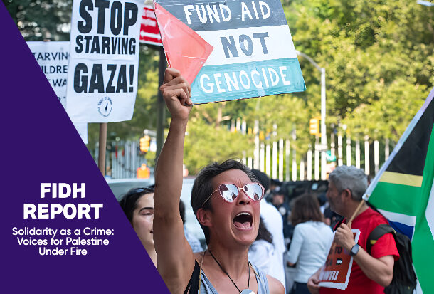 Unveiling the Truth: FIDH’s Devastating Report on Illegal Repression of Pro-Palestinian Movements