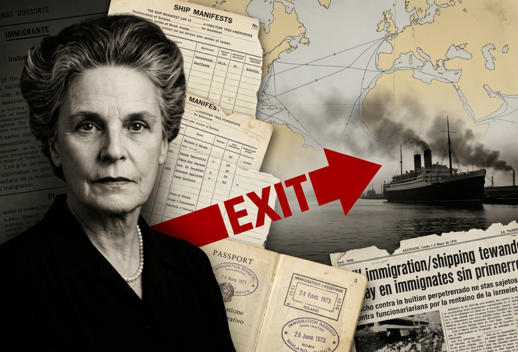 The Lady in the Black Dress: From Zionist Smuggler to Gaza’s Deportation Architect