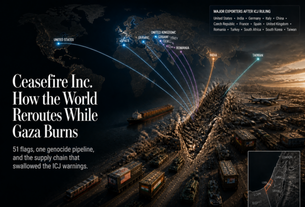 Ceasefire Inc.: How the World Reroutes While Gaza Burns