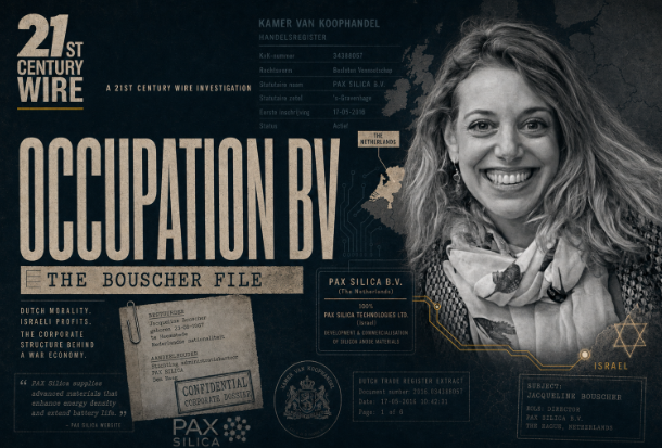 Occupation BV: The Dutch Infrastructure Behind Israel’s War Economy