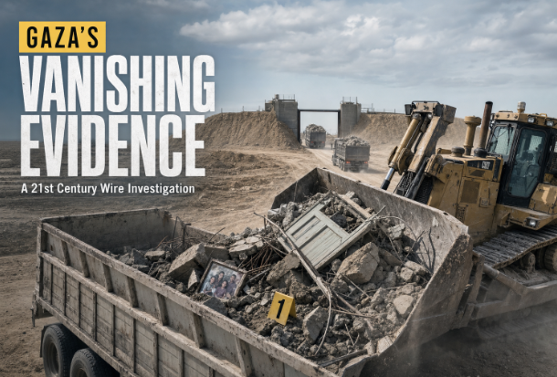 Gaza’s Vanishing Evidence: A Crime Scene Without Witnesses