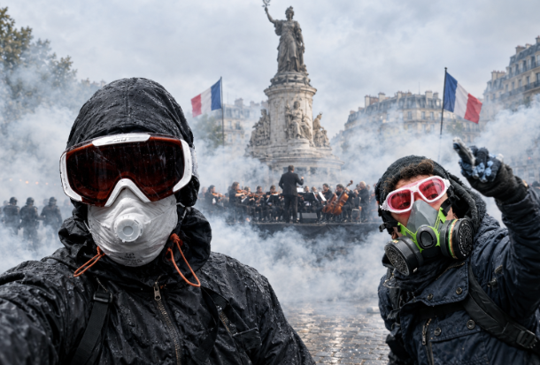 Black Bloc in France:  Revolutionaries or Ammunition for the State?